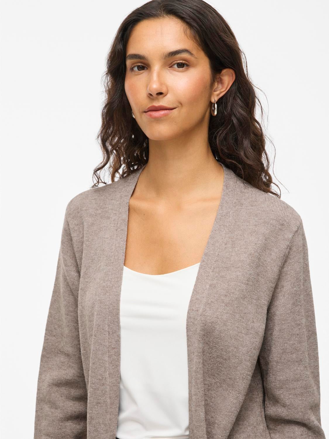 VIRIL Knit Cardigan - Falcon - VERO MODA & VILA Bergvik